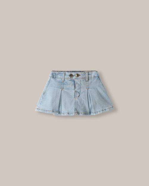 Short Falda De Mezclilla